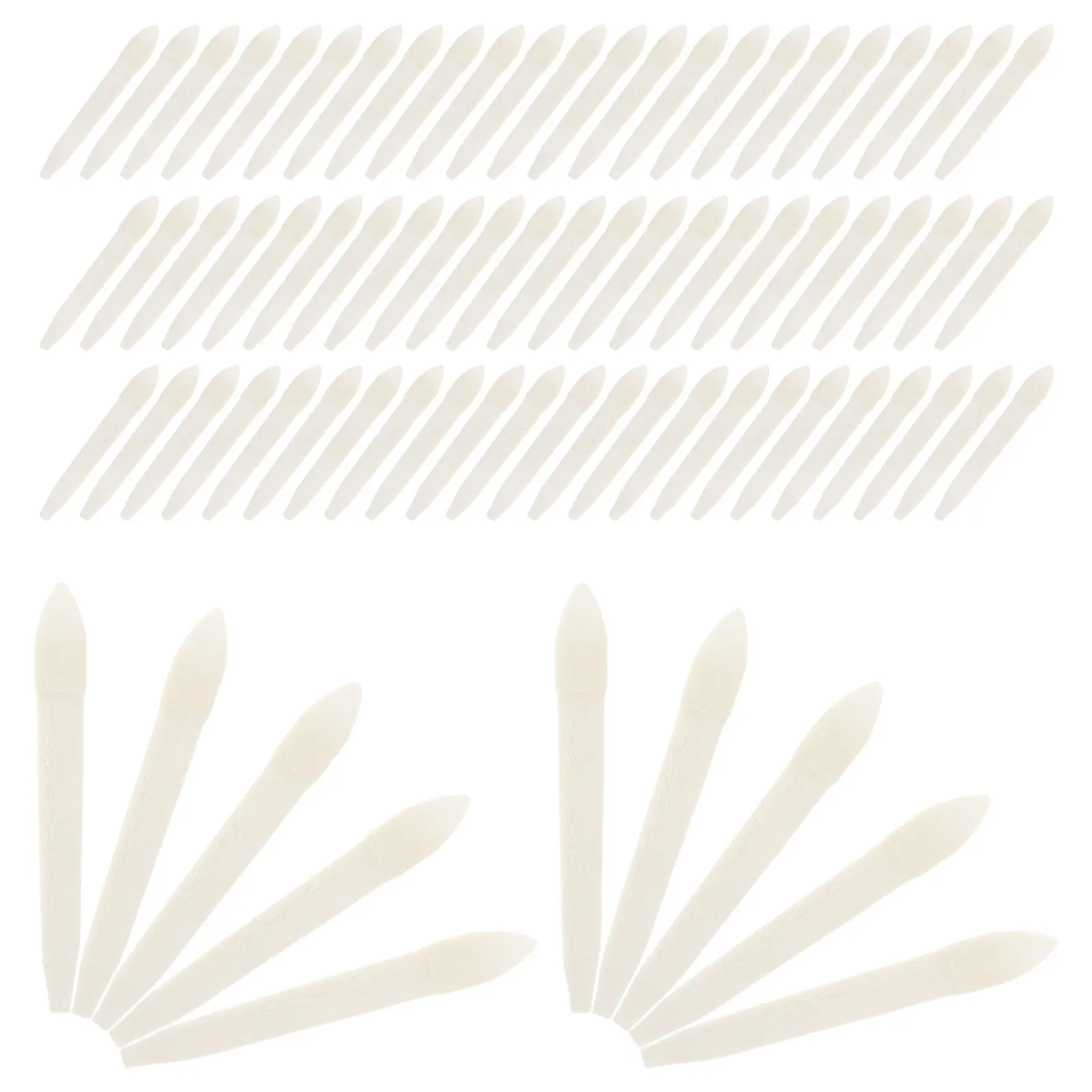 

100 шт. сменных наконечников для маркеров с двойным наконечником для ручек на масляной основе, акварельных и художественных ручек, для плавных и точных линий, для творчества и обучения