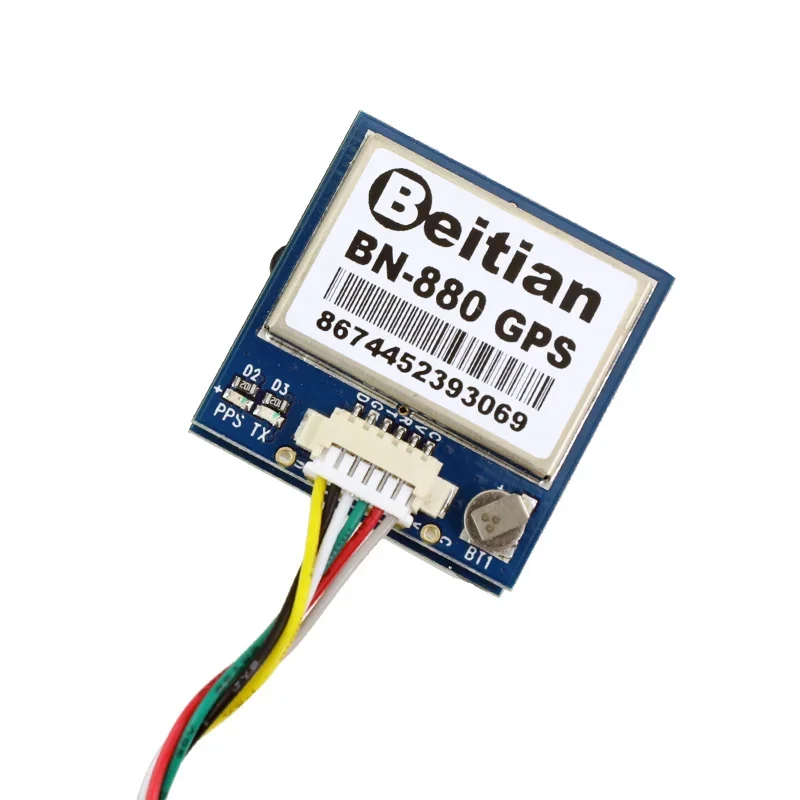 SmCpBeitian BN-880 BN880 Flight Controller GPS Module Dual Module Compass With Cable For Airplane Multirotor FPV Racing Drone