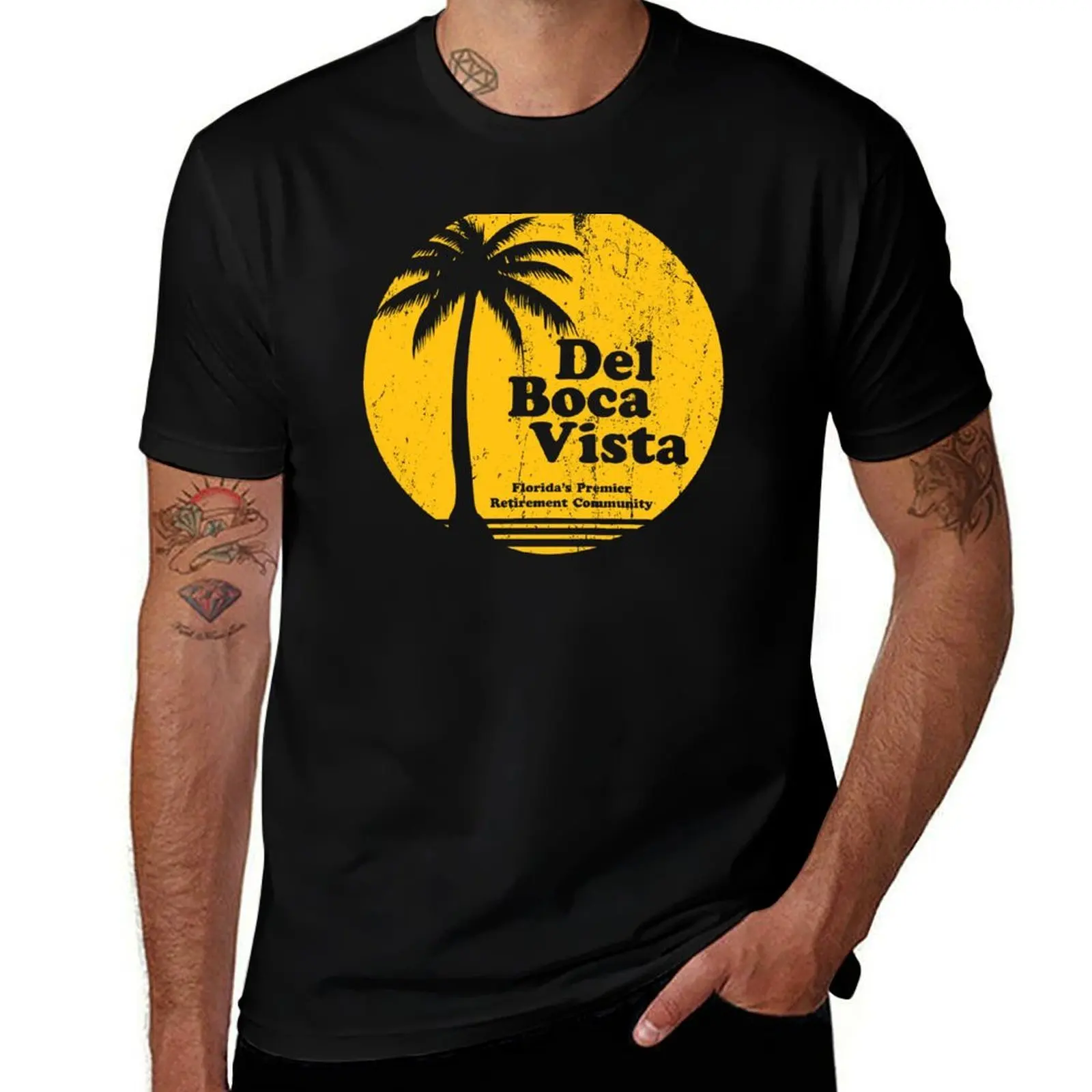 Entertainment Del Boca vista T-Shirt Gym Exercise Short Sleeve T-Shirt