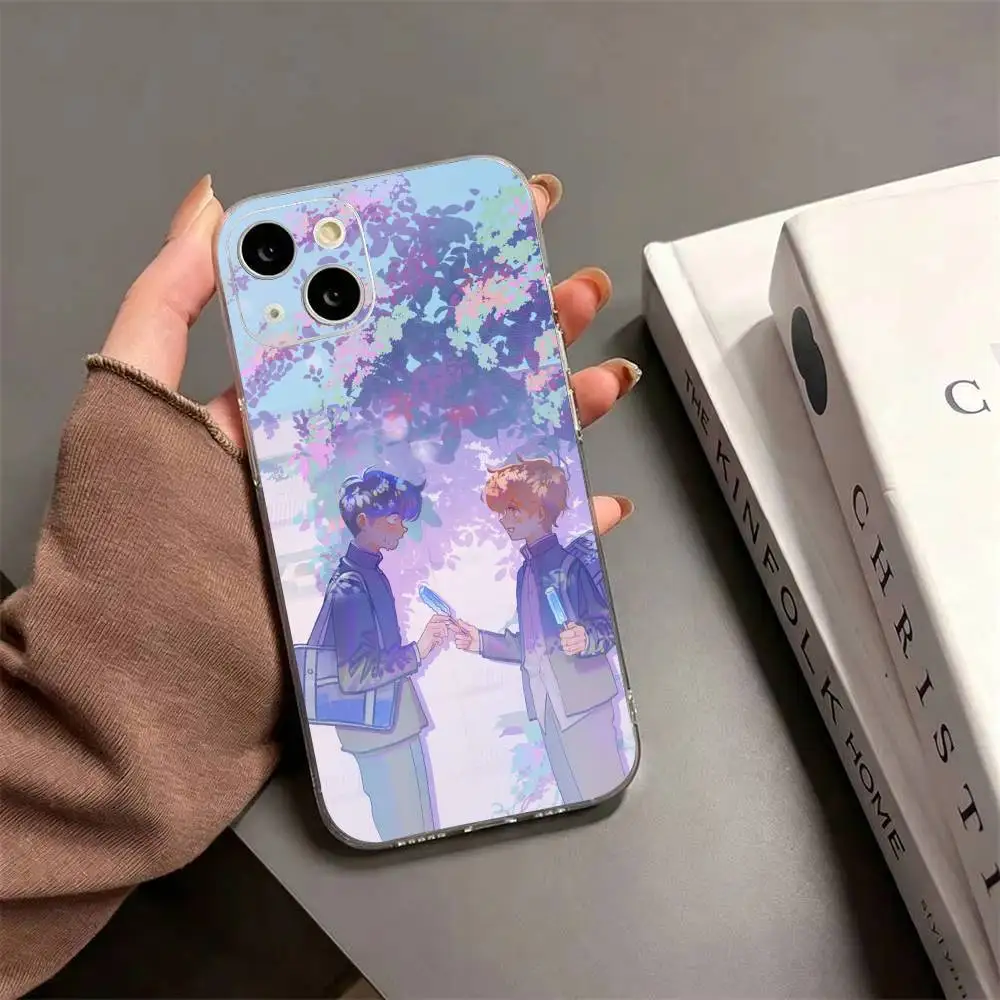 Anime G-Go For It N-Nakamura  Clear Soft TPU Phone Case for iPhone 17 16 15 14 13 12 11 X XR XS Pro Max Mini view 3