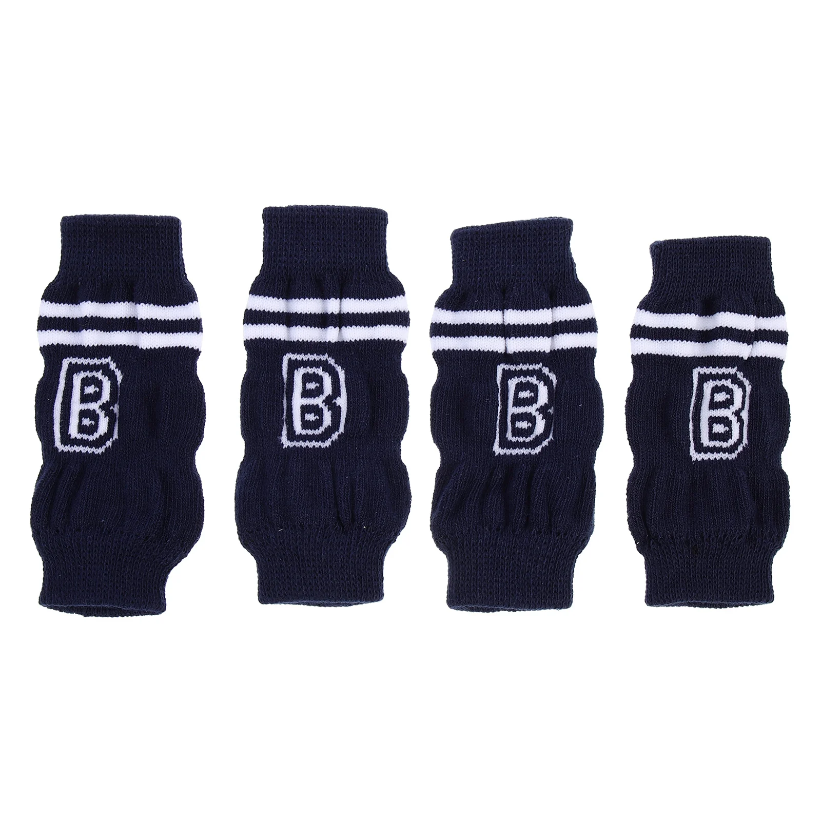 

4Pcs Dog Leg Covers Anti-Slip Pet Socks Warm Leggings Small Dog Leg Protector Outdoor Anti-Slip Pet Sock Puppy Socks