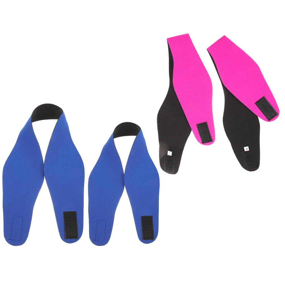 

4Pcs Swimming Ear Protection Headband Colored Elastic Diving Sports Headband Breathable Adjustable Water Sports Yoga Sweat