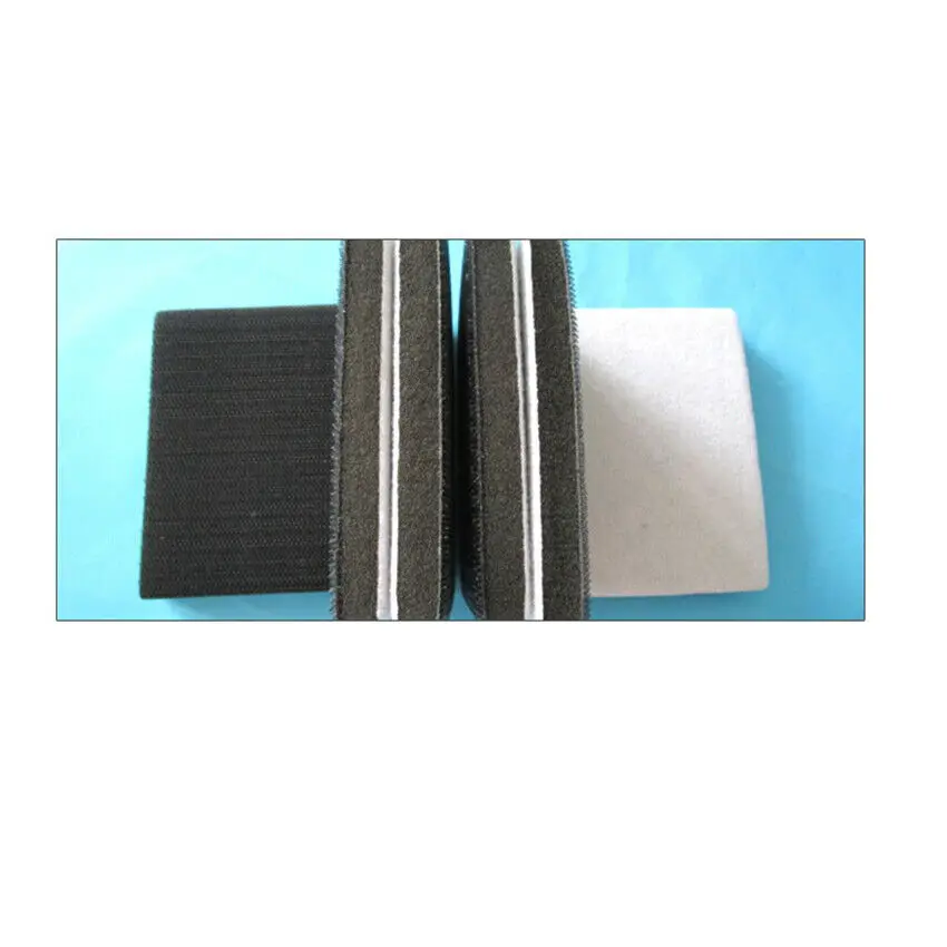 75X100มม.ฟองน้ำอินเทอร์เฟซ Pad เบ็ดห่วงขัด Sanding Backing Pad