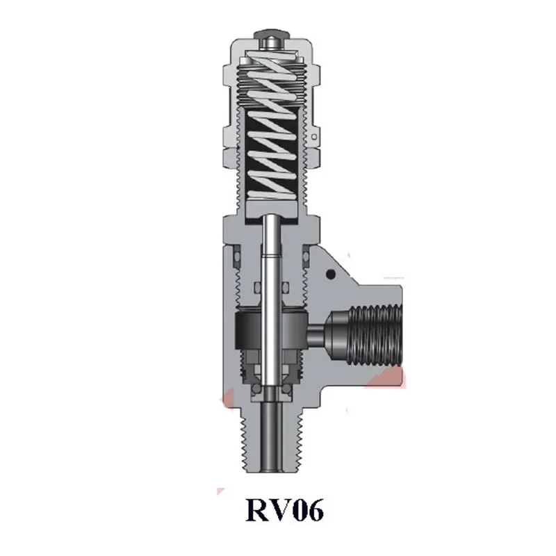 

Free shipping USUN Model : RV-06 Stainless steel 316 adjustable Proportional Safety pressure relief Valves