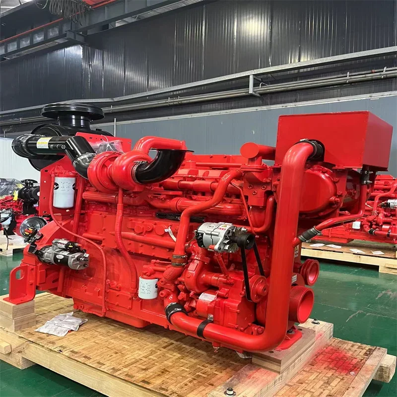 Brand New Factory Price Cummins QSB6.7 312KW @3000RPM Marine  Engine Boat Engine With Cooling System For Cummins Engine