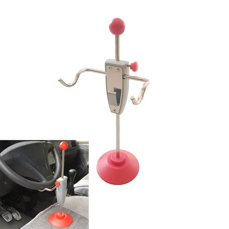 NEW Steering Wheel Holder Stand Tool Metal Body-Adjustable Alignment Tool