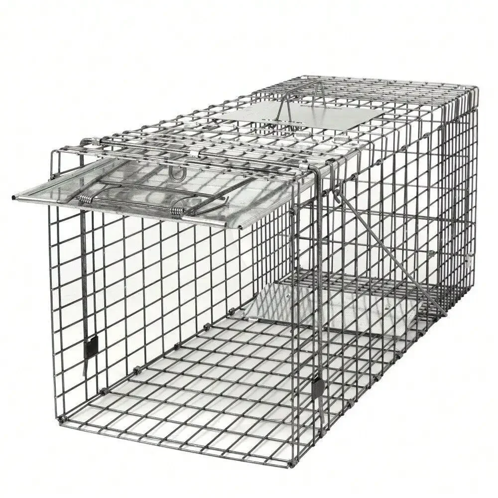 2X Live Animal Trap Cage 32