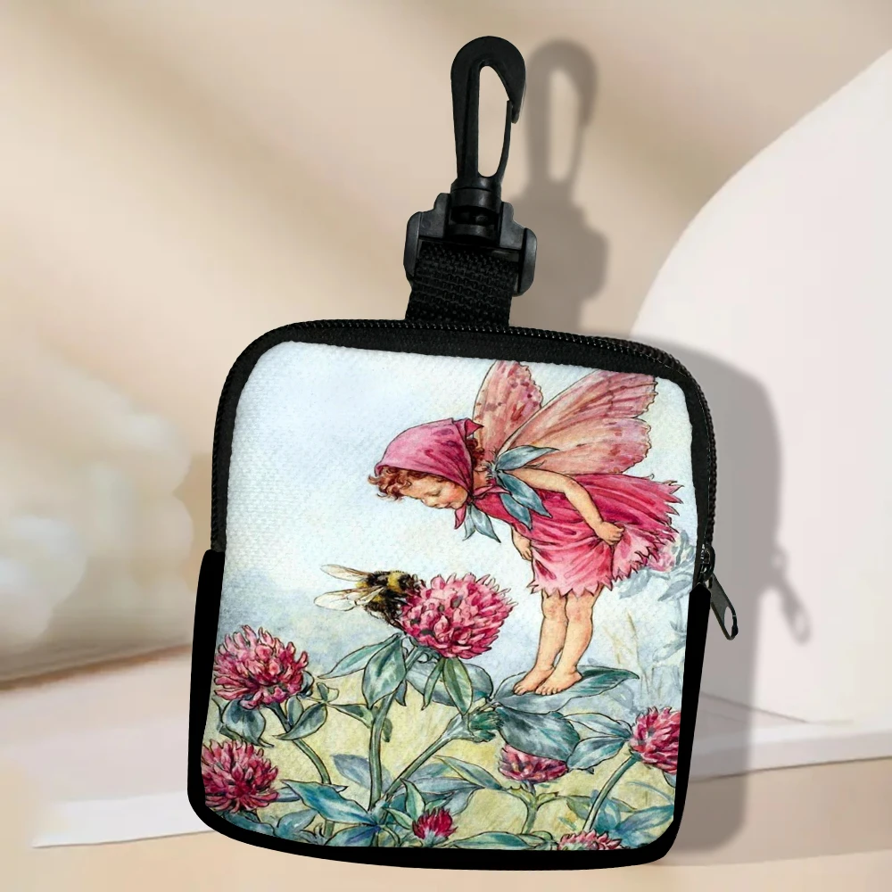 

Элегантный кошелек для монет большой емкости для девочек-бабочек, водонепроницаемый цифровой кошелек для монет, сумка для хранения, идеальный выбор для подарков