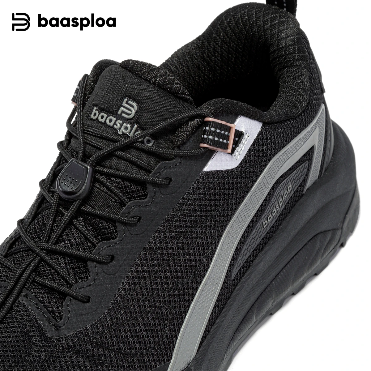 Baasploa letnie buty turystyczne męskie siatkowe oddychające wygodne buty męskie wspinaczka na świeżym powietrzu wodoodporne antypoślizgowe trampki odporne na zużycie