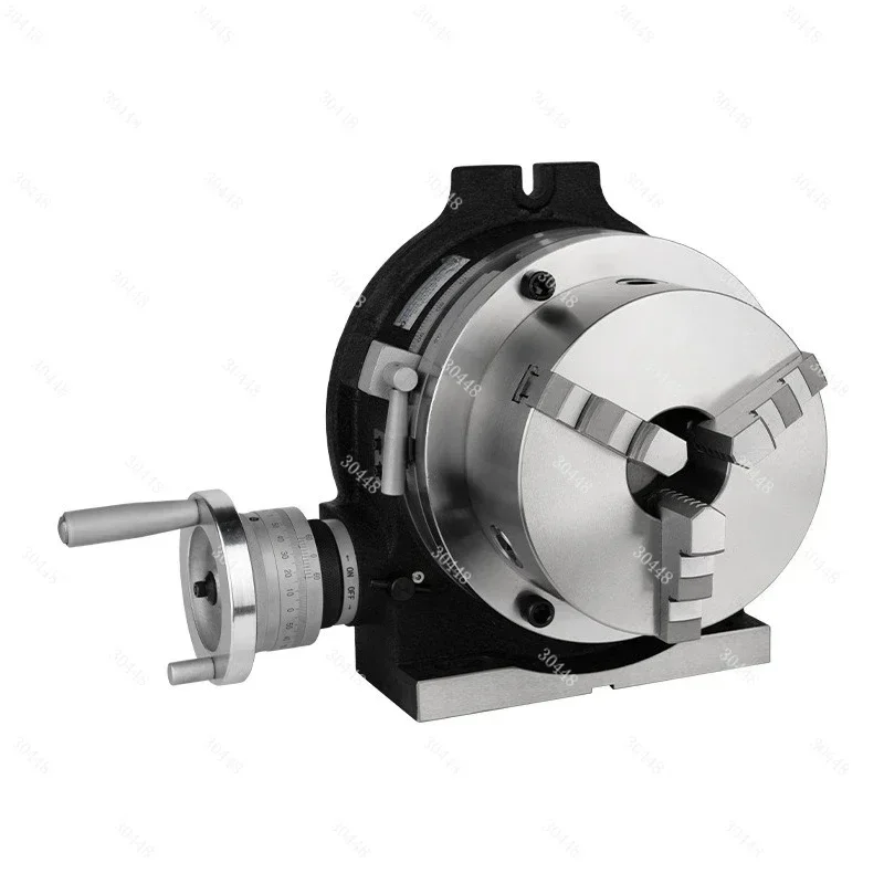 Original Indexing Rotary Table Dividing Head Vertical and Horizontal with Chuck Milling Machine Turntable