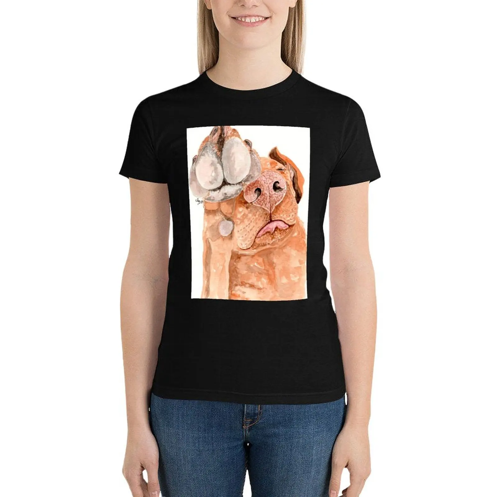 Hungarian Vizsla 'I'm Sleepy' T-Shirt Aesthetic clothing Blouse t shirts for Women graphic