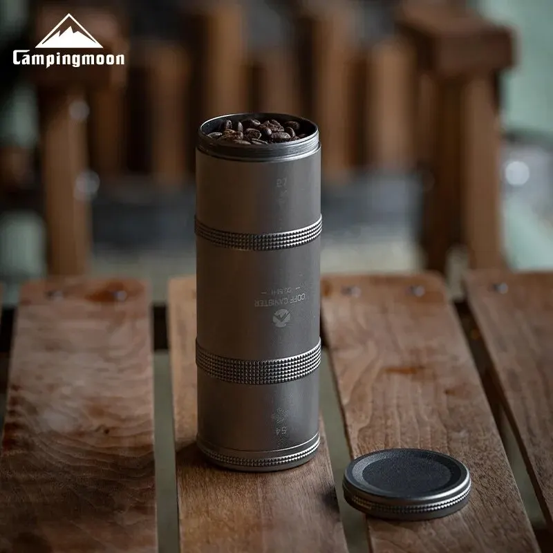 CAMPINGMOON 1pcs Coffee Beans Can Travel Storage Sealed Cans Powder Tea Cans Camping Equipment Outdoor Travel Essentials