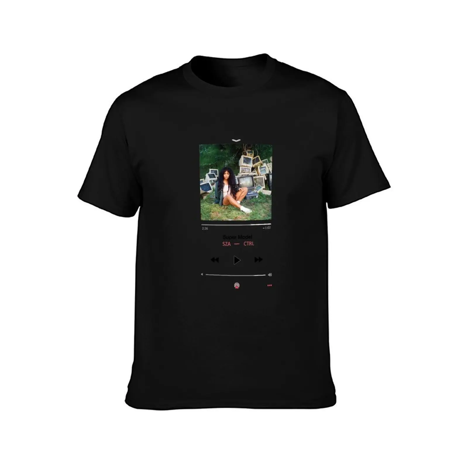 SZA CTRL - Super Model T-Shirt anime t shirts for man T-Shirt