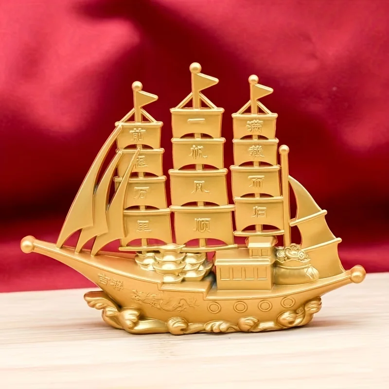 Smooth sailing, sailing crafts, decorations, home furnishings, office receptions, gifts, metal ornaments