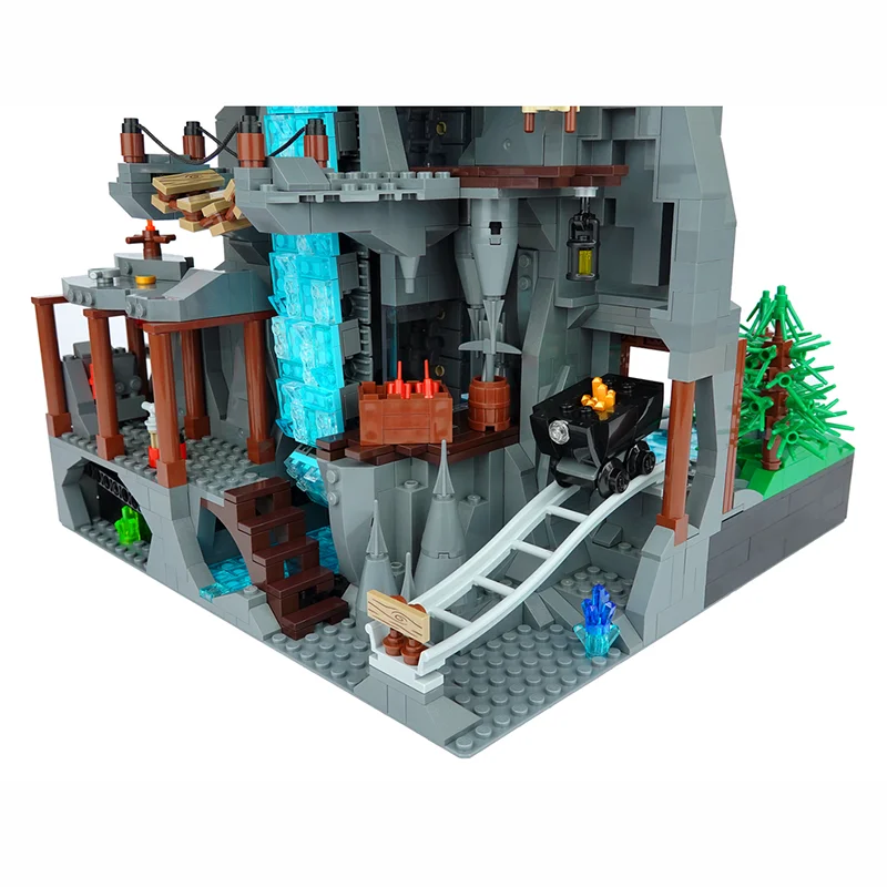 

Модульное городское здание Moc, строительные кирпичи, военная модель крепости, технология, модульные блоки, подарки, рождественские игрушки, сборка DlY