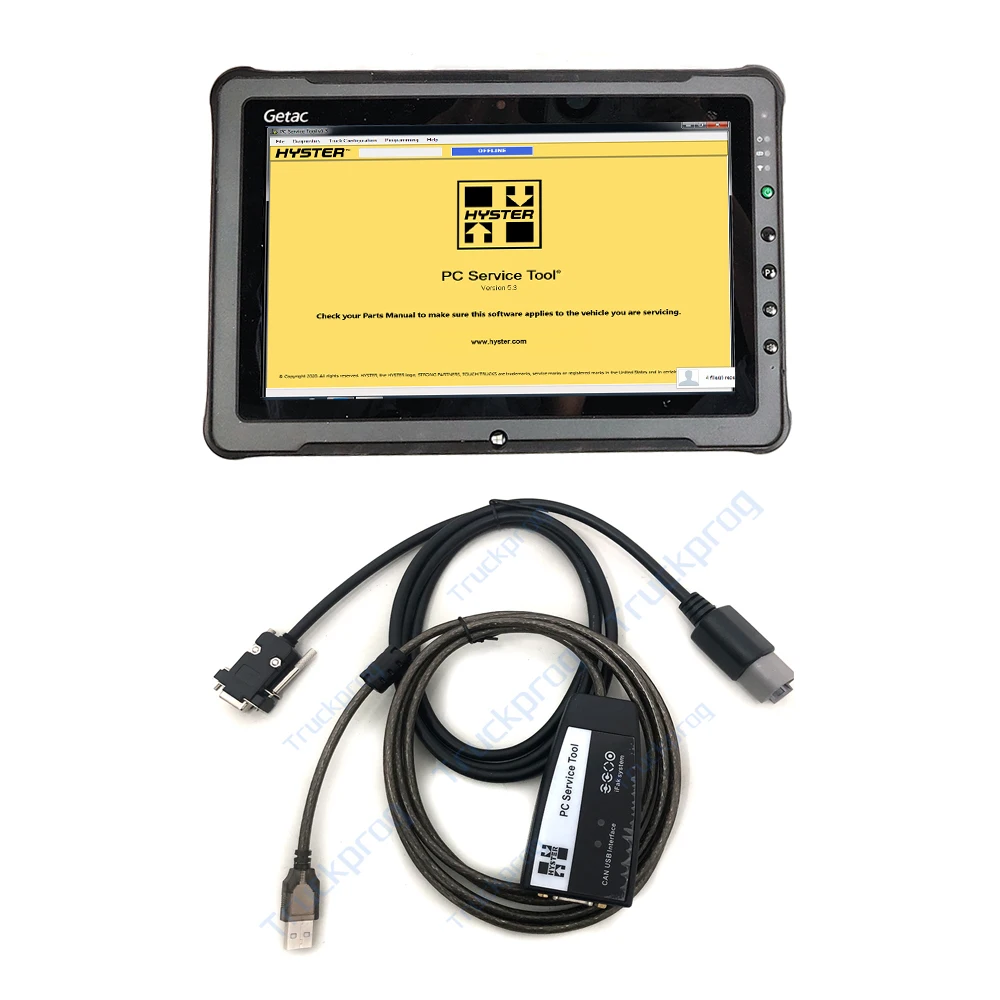 

F110 Tablet + V5.3 hyster Yale forklift diagnostic scanner Yale Hyster PC Service Tool Ifak CAN USB hyster yale diagnostic tool