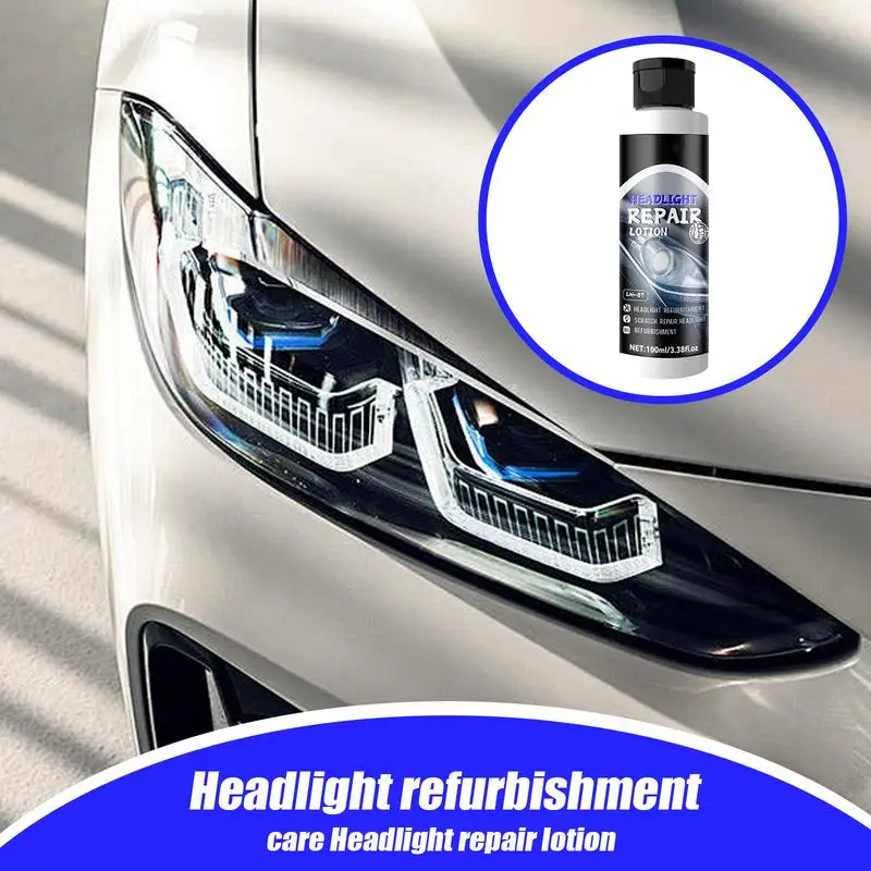 Innovative Headlight Repair Polish Car Headlight Polishing Renovation Liquid Car Headlight Lens Scratch Repair Polish Liquid Car