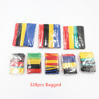 Polyolefin Set Shrink Assortment Heat Shrink Tube Insulated Cable Sleeve 2: 1Tube Set  Bagged and Boxed heat shrink tubing pvc