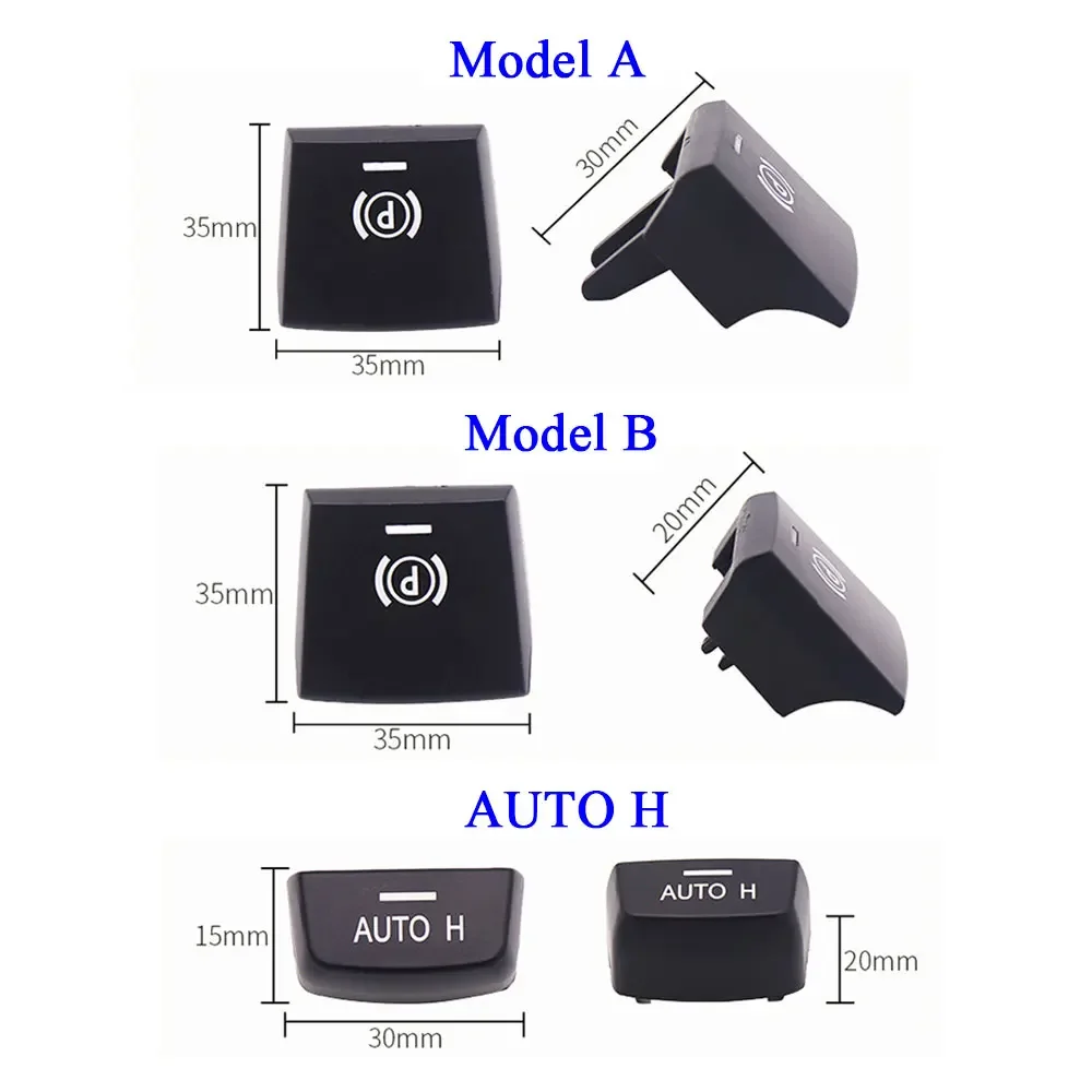Electronic Parking Brake Switch Handbrake Cover Auto H Button For BMW 5 7 X3 X4 X5 X6 F Series F01 F02 F10 F18 F12 F15 F16 F25