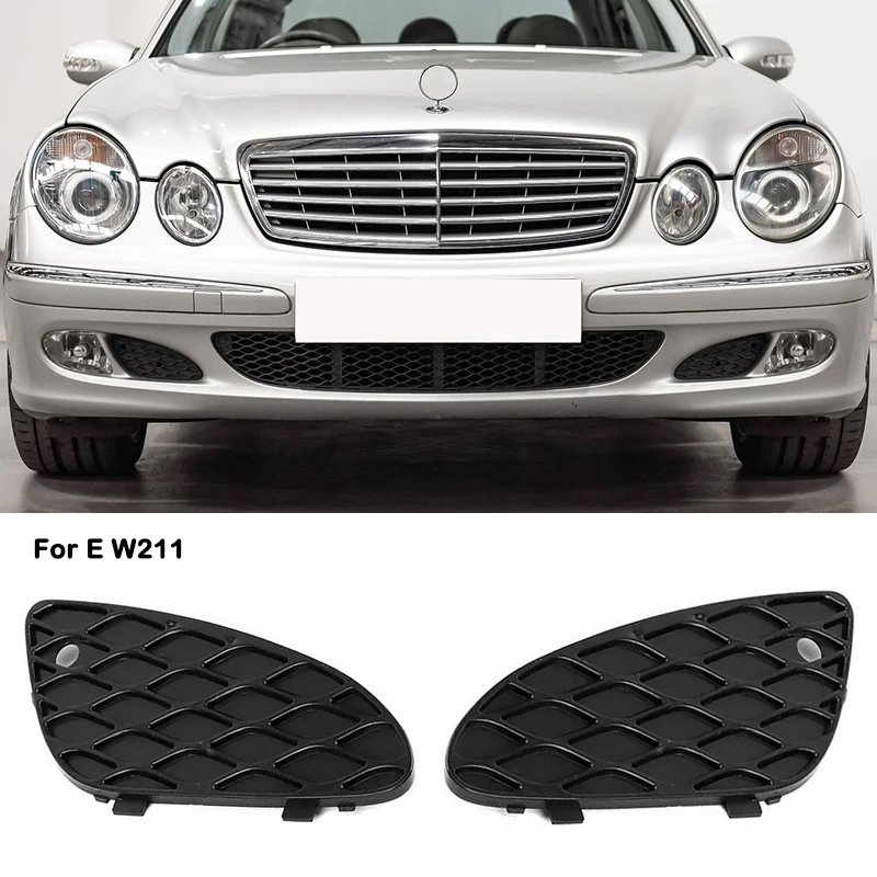 For Mercedes Benz E Class W211 Front Below Left Righ Grille Cover A2118850353 A2118850253 A2118850053 A2118850753 A2118850453