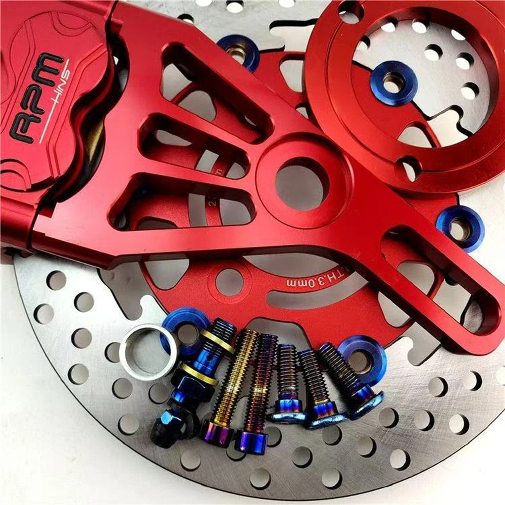 Front Rear Brake Caliper Bracket Kit - RPM CNC Electric Motorcycle Scooter 82mm