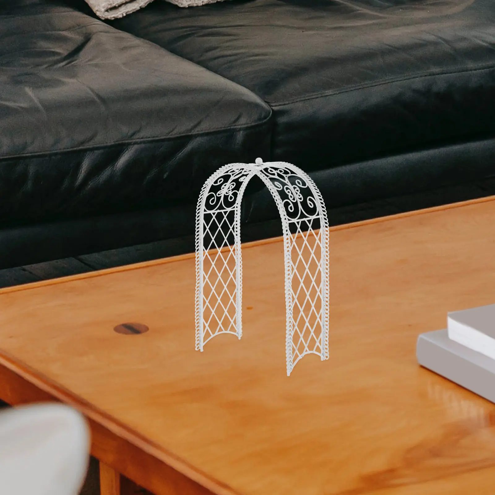 

Миниатюрная железная арка для свадебного декора, украшение для кукольных домиков, миниатюрные арки для домашнего интерьера, реквизит для оформления вечеринок