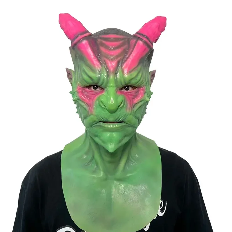 Mask bald old man silicone hood halloween christmas wholesale halloween mask