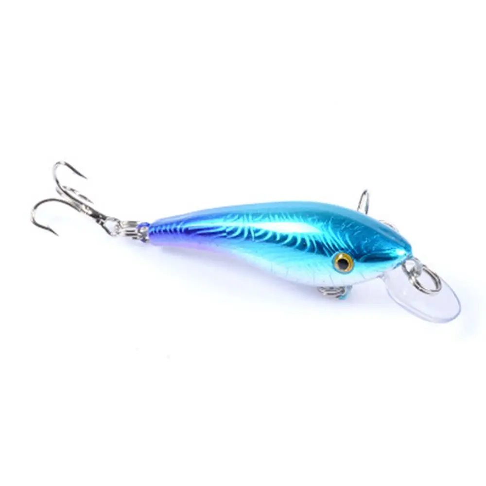Multicolor Striped bass Wobbler Tackle Minnow Baits Minnow Lures Winter Fishing Fish Hooks