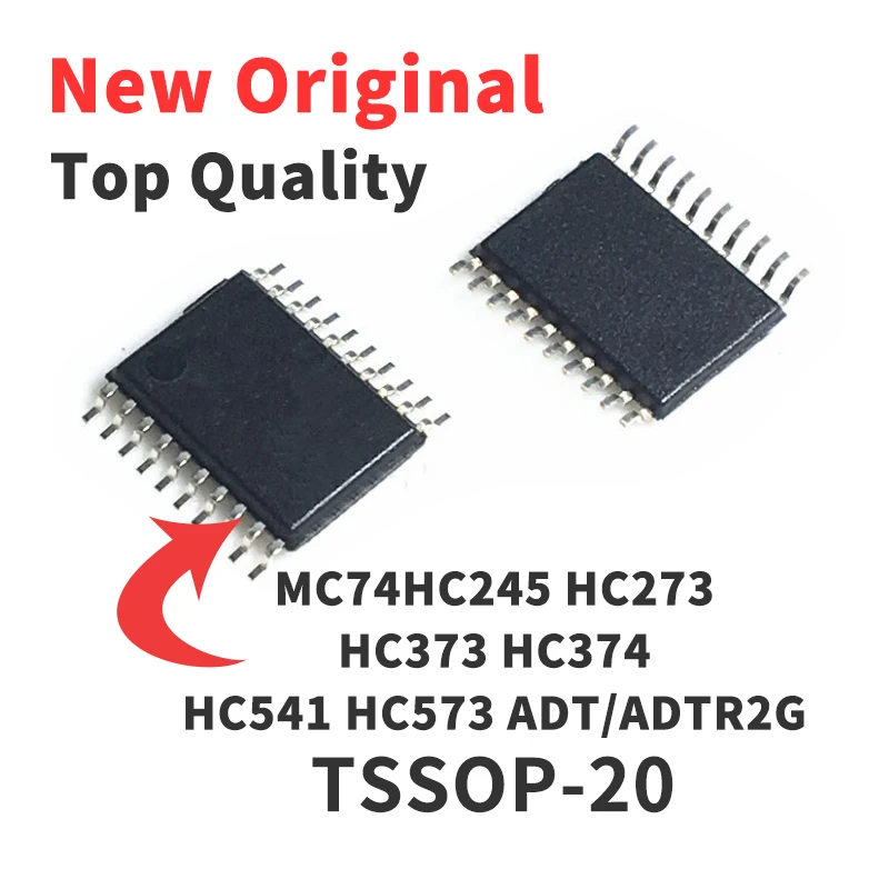 5 Pieces MC74HC273ADTR2G MC74HC373ADTR2G MC74HC374ADTR2G MC74HC541ADTR2G MC74HC573ADTR2G MC74HC245ADTR2G TSSOP20 Chip IC