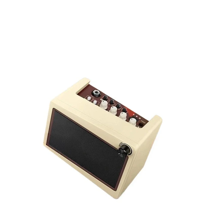 Electric guitar, speaker, effect device, portable multi-function Bluetooth speaker, with drum machine for outdoor use