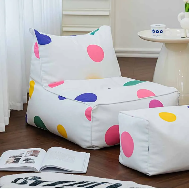 Kids Lazy Sofa Tatami Bean Bags Exterior Zipper Sofa Newborn Photography Kawai Mobiliario De Sala Free Shipping Home Furniture