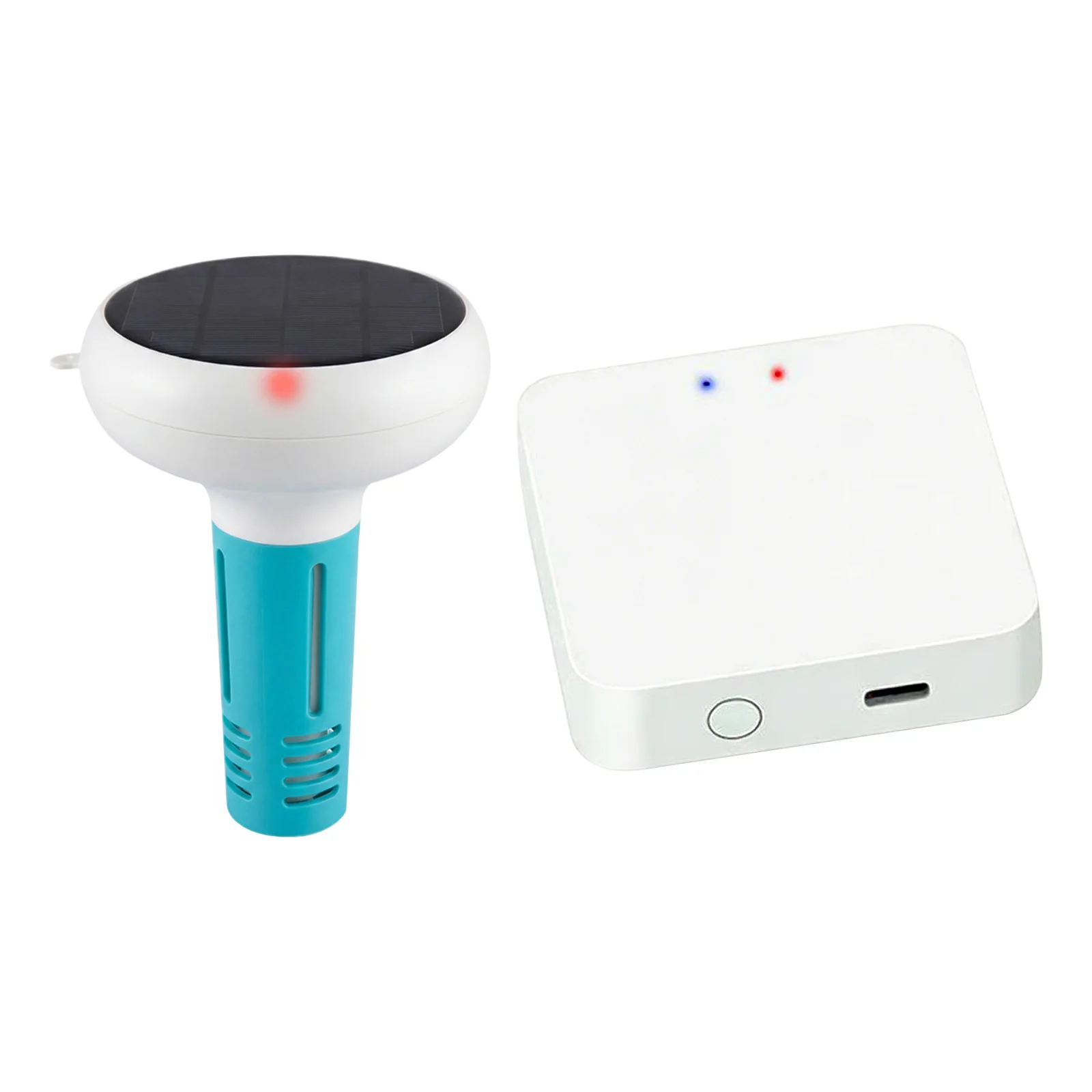 7-in-1 Smart Water Meter WiFi PH and Salinity Smart Pool Monitor Temperature EC ORP for Swimming Pools Hot Tub Spa