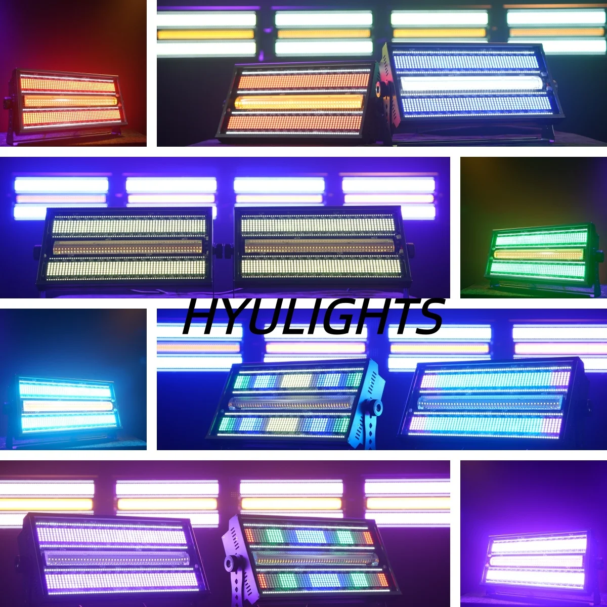 400W LED RGBW & Kaltweiß/Warmweiß 5in1 120 Zonen Stroboskoplicht Wascheffekt Bühnenbeleuchtung Party DJ Disco Indoor Club Bar – Detail 5