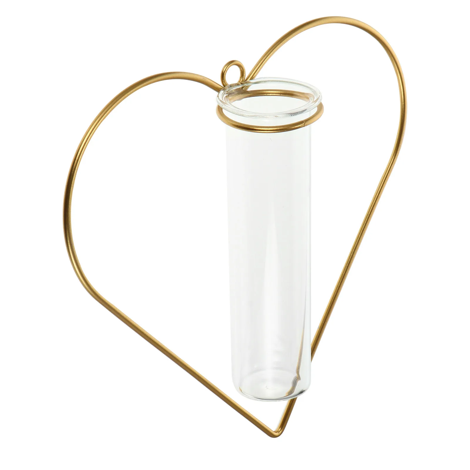 

2 Pcs Nordic Style Flower Holder Golden Flowerpot Hanging Wall Decoration Home Exquisite Punch-free Pots