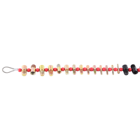 Nut And Bolt Checker Set Carbon Steel 26 Set-14 Inch & 12 Metric Detachable Nut And Bolt Thread Size Checker Identifier Gauges-L
