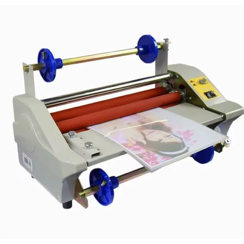 FM360 paper laminating machine cold roll laminating machine work card office document laminating machine laminating machine A3