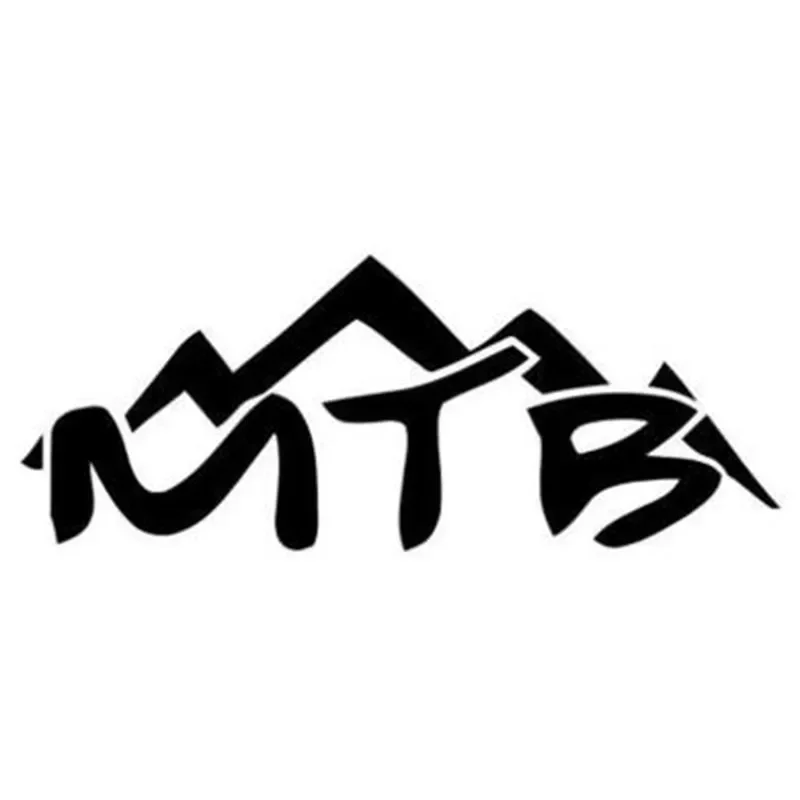 reativity Mountain Bike Modeling Popular Car Stickers PVC Fashion Auto Window Bumper Sunscreen Waterproof Outdoor Decals