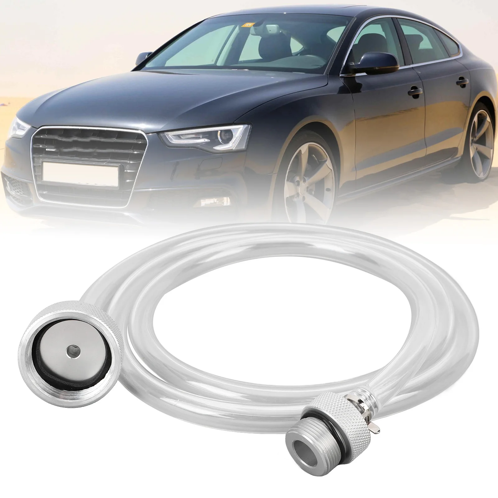 

1.5m Gearbox Oil Filling Hose Kit VAS 6262A Flexible Rust Proof Gearbox Oil Filling Adapter Kit Replacement for Seat Gearbox