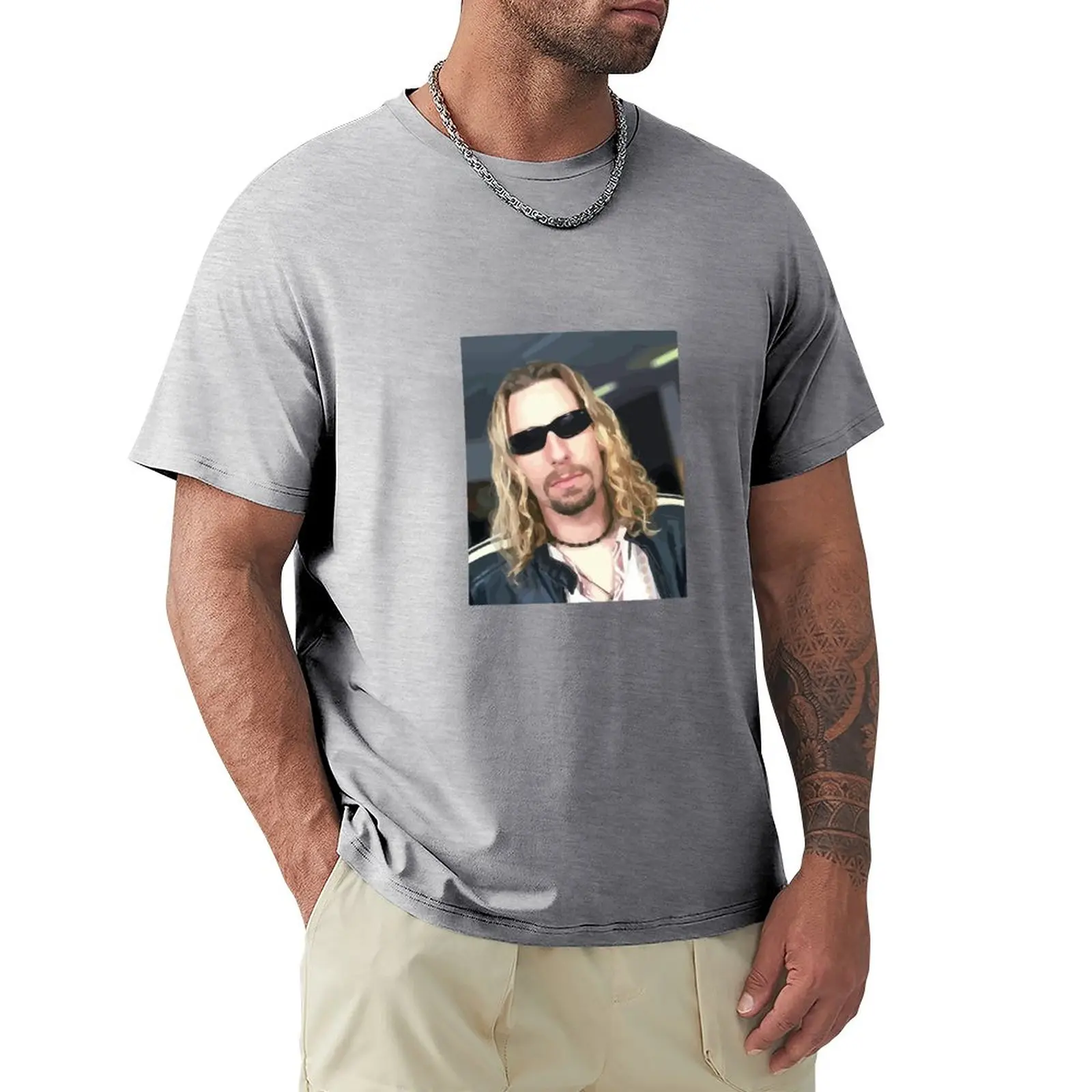 Mr Kroeger-Camiseta con estampado de animales para niños, camisetas de cuello redondo, camisetas de manga corta para hombres, camisetas de moda, camisetas de algodón