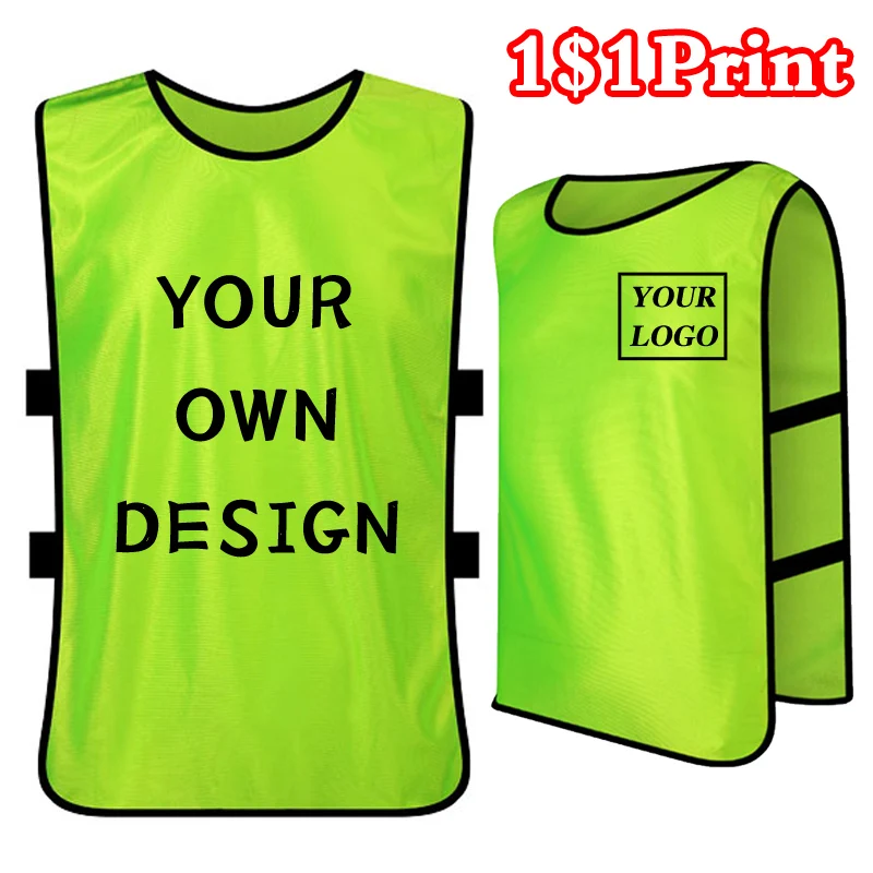 Sports Tank Top Vest Custom Printed Logo Adult Children\'s Sports Games Football Basketball Games Work Activity Top Embroidery