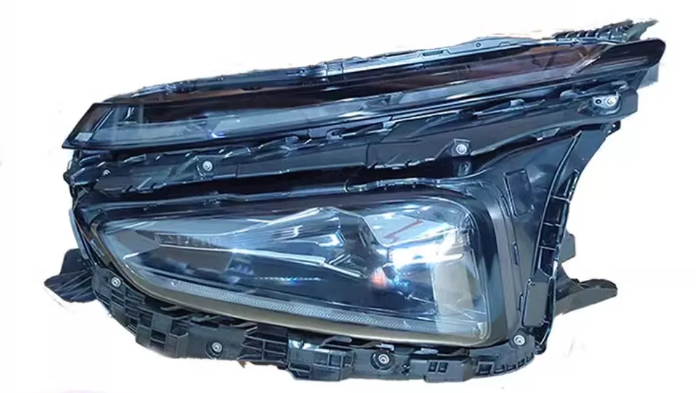 1pcs car accessories bupmer head light for Xpeng G3i headlight LED 2021~2023y daytime light for Xpeng G3i fog lamp