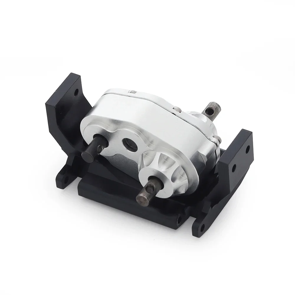 Metal R3 Single Speed Transmission Transfer Case Gearbox for 1/10 RC Crawler Car RC4WD Gelande II FJ40 G2 D90 D110 Defender