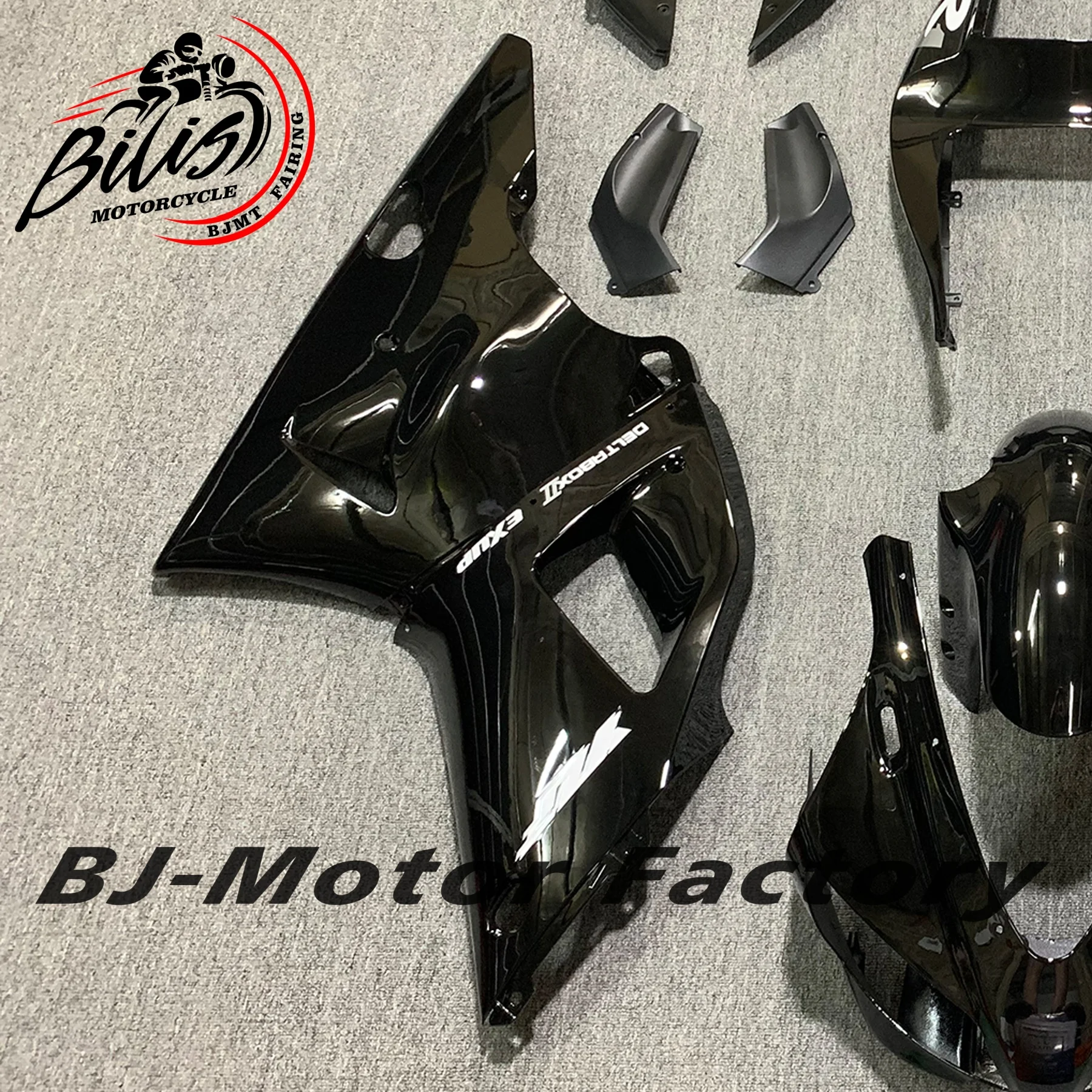 مجموعة هيكل السيارة باللون الأسود بالكامل تناسب ياماها YZF-R1 YZFR1 1998 1999 YZF R1 98 99 مجموعة انسيابية حقن للدراجات النارية