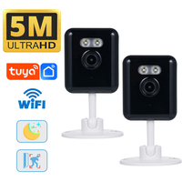 SMART LIFE 5MP Mini Wifi Camera Wireless HD Video Surveillance IP Cameras Indoor Motion Detection Smart Home Baby Monitor Tuya