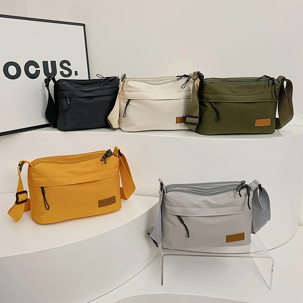 Borsa a tracolla singola con design di nicchia Borsa a tracolla di grande capacità per pendolari alla moda femminile Borsa a tracolla femminile con personalità casual Ba