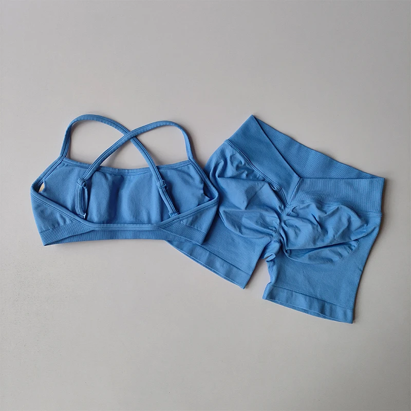 سلس جميل الظهر عالية الخصر السراويل الملابس الداخلية اللياقة البدنية الخوخ الورك رفع دعوى بيلاتيس جمع سترة يوجا الرياضة الصدرية مجموعة #3