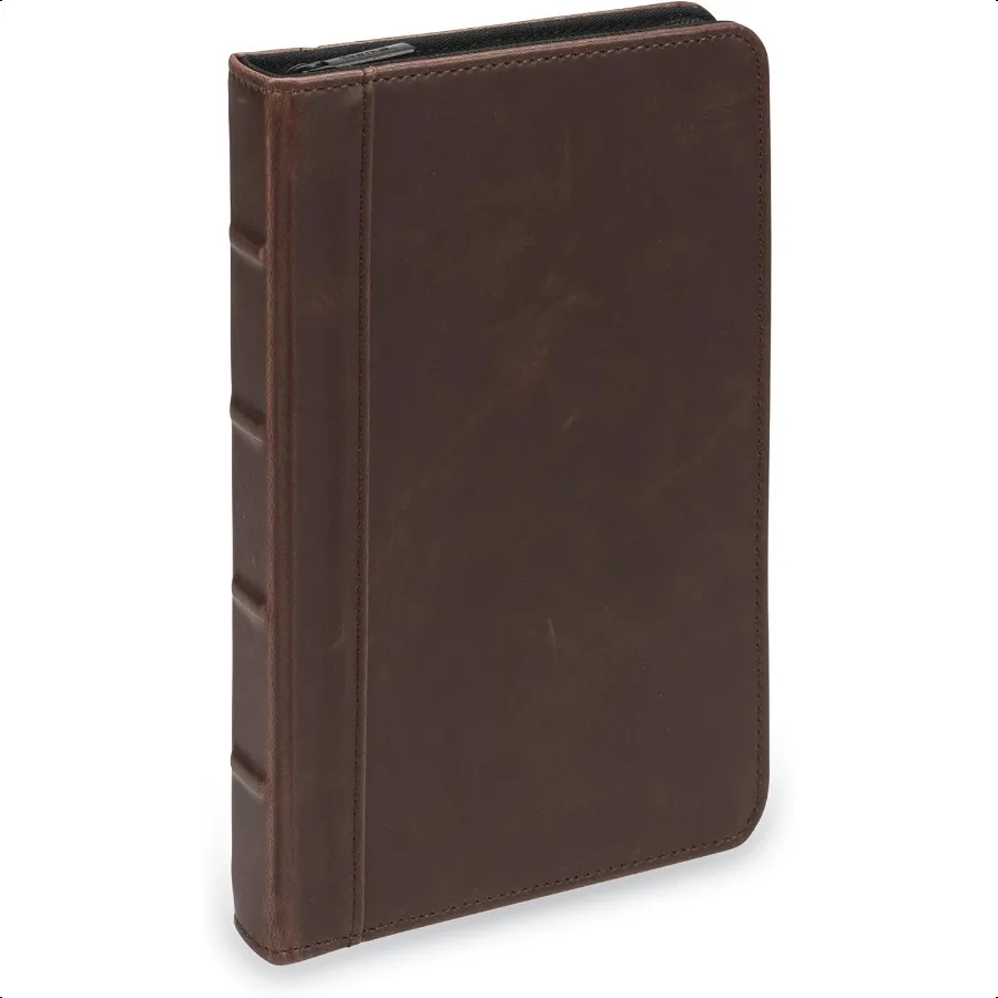 

Small Portfolio Zipper Faux Leather Portfolio Book Style Hardback Design Busin Interview Padfolio Organizer Holds 5 x 8 Writin