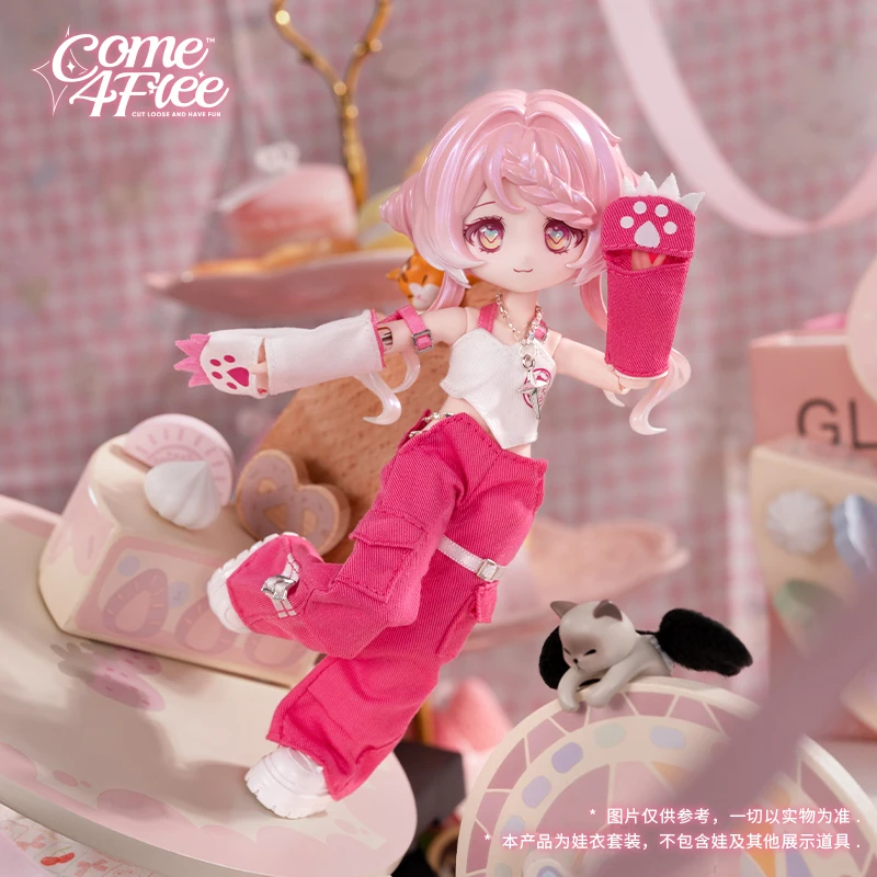 Come4free Original Daily Series Doll Clothes 1/12 Simple Sweet Style Bjd Baby Clothes Ob11 Joint Doll Accessories In Stock