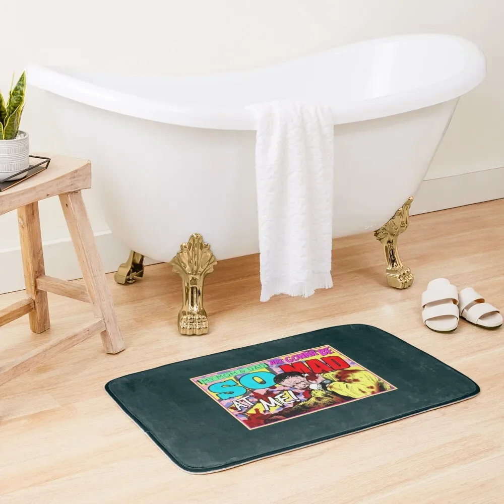 

My Mom And Dad Are Gonna Be So Mad At Me Bath Mat Rooms Bath Accessories Room Carpet Mat