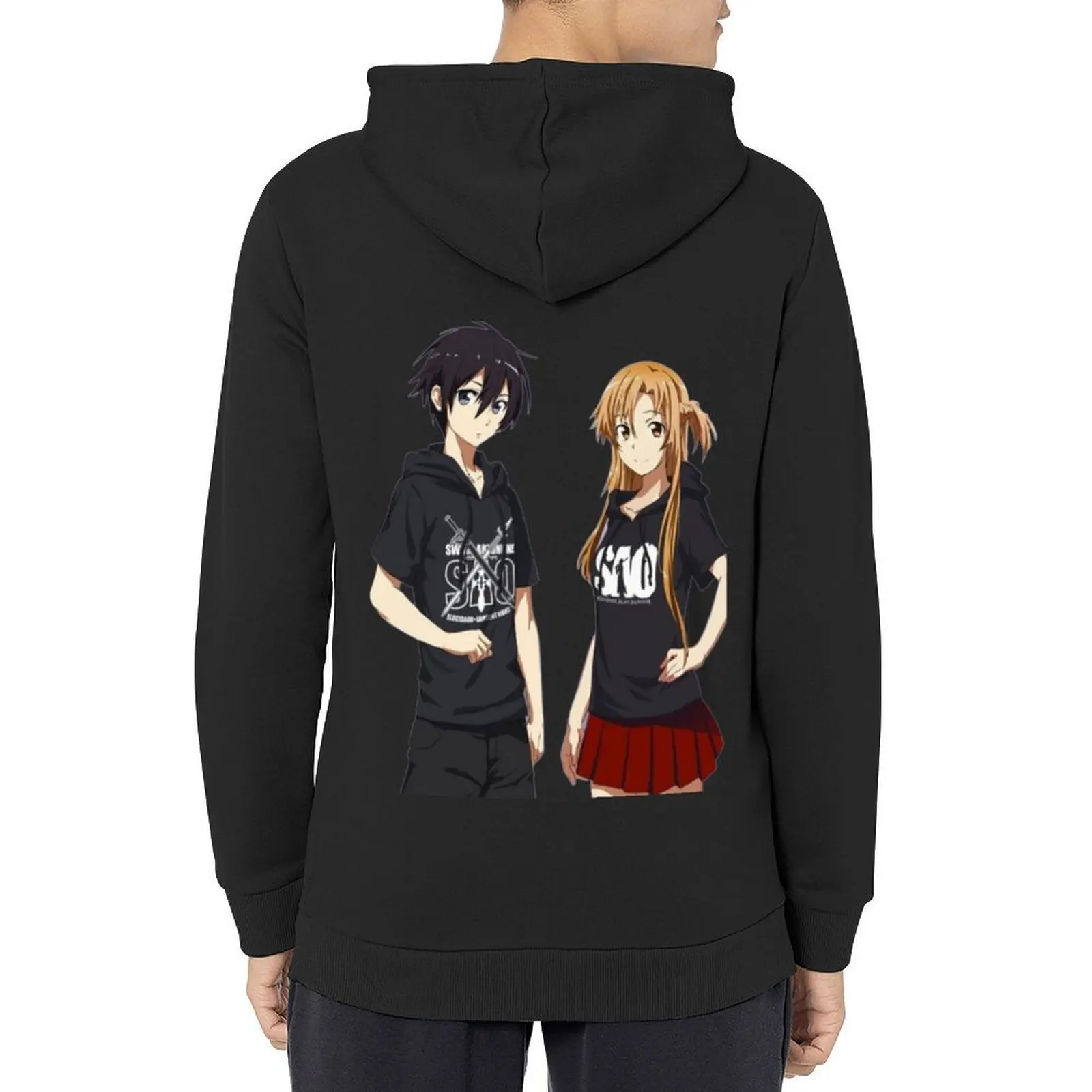 

Sword Art Online anime shirt Hoodie men's sweat-shirt set mens designer clothes korean clothes clothes for men big size hoodie